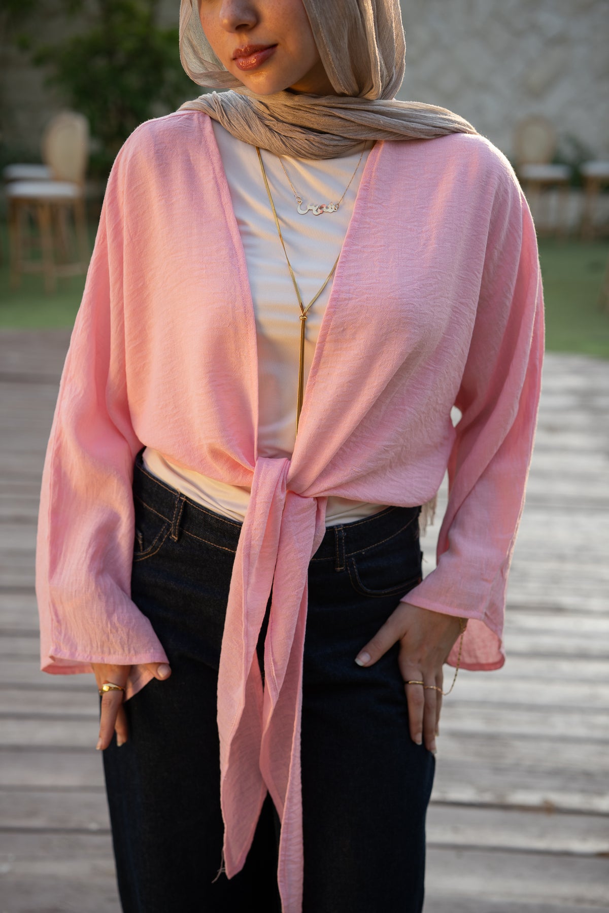 Wrap Blouse