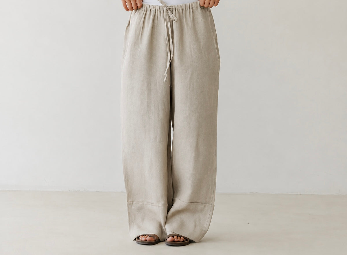 Pure Linen Pants
