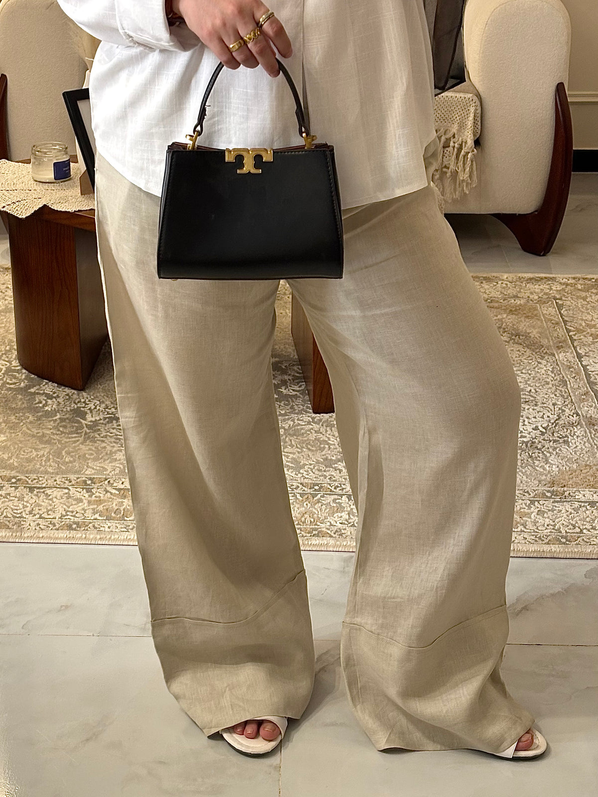 Pure Linen Pants
