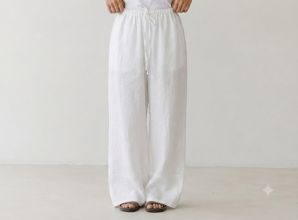 Pure Linen Pants