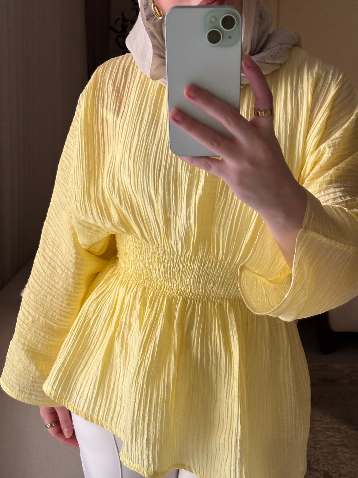 Pleat Blouse