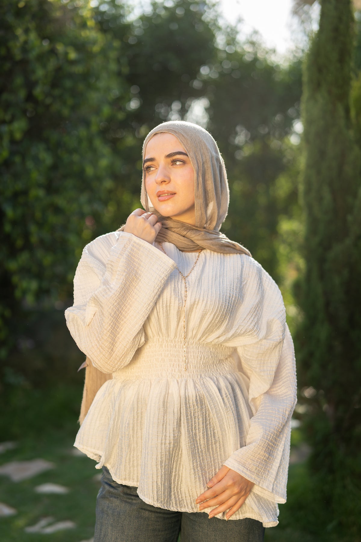 Pleat Blouse