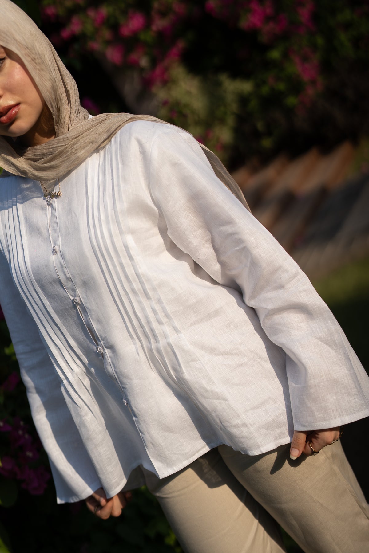 Loose-Fit Linen Shirt