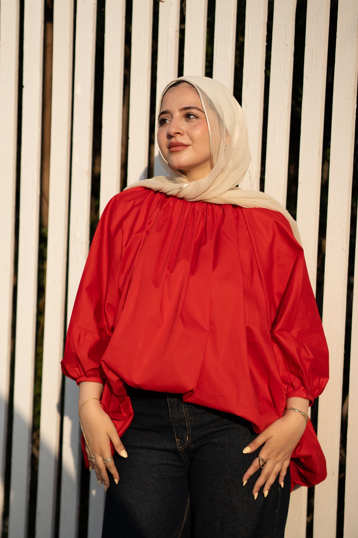 Puff Sleeve Blouse