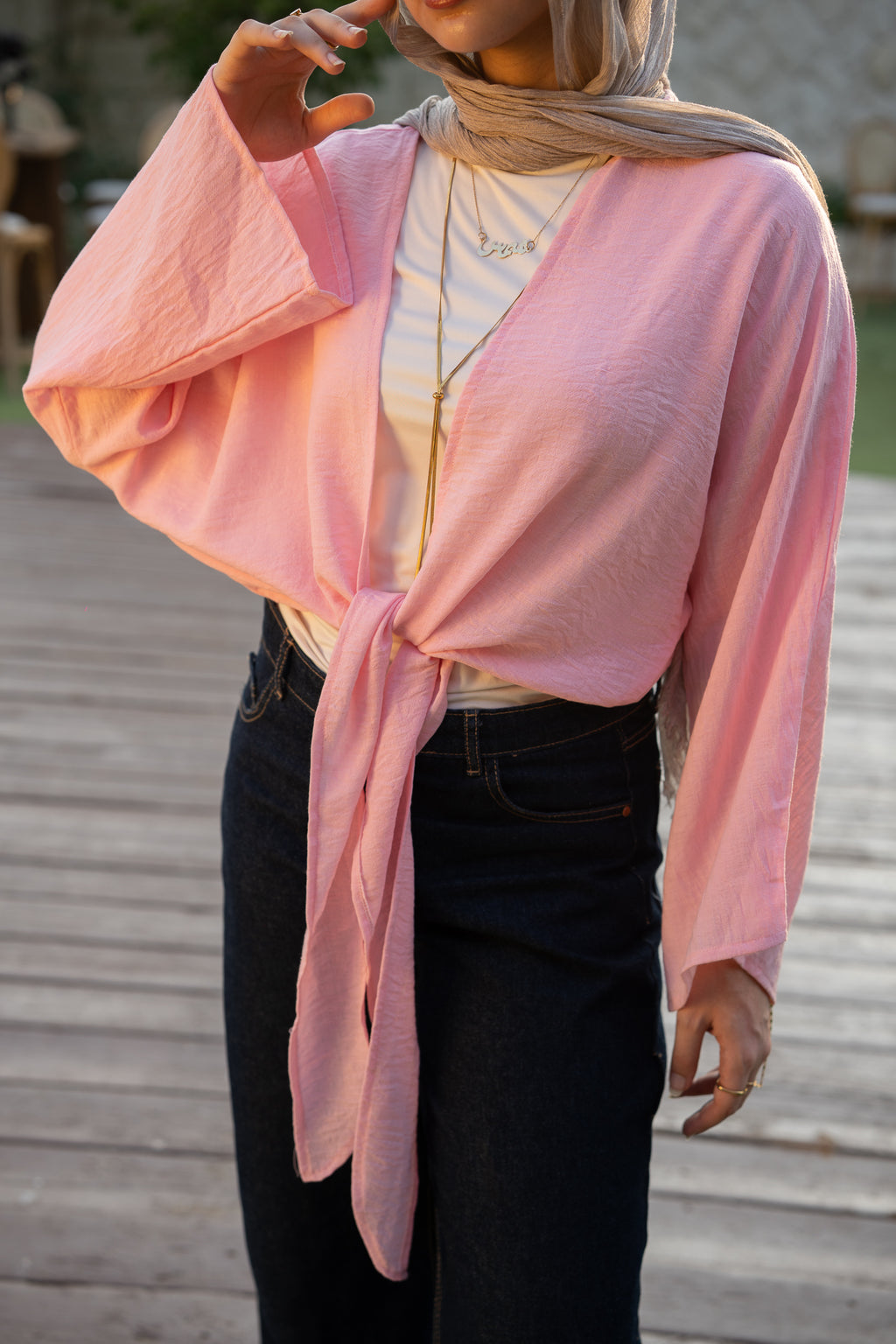 Wrap Blouse