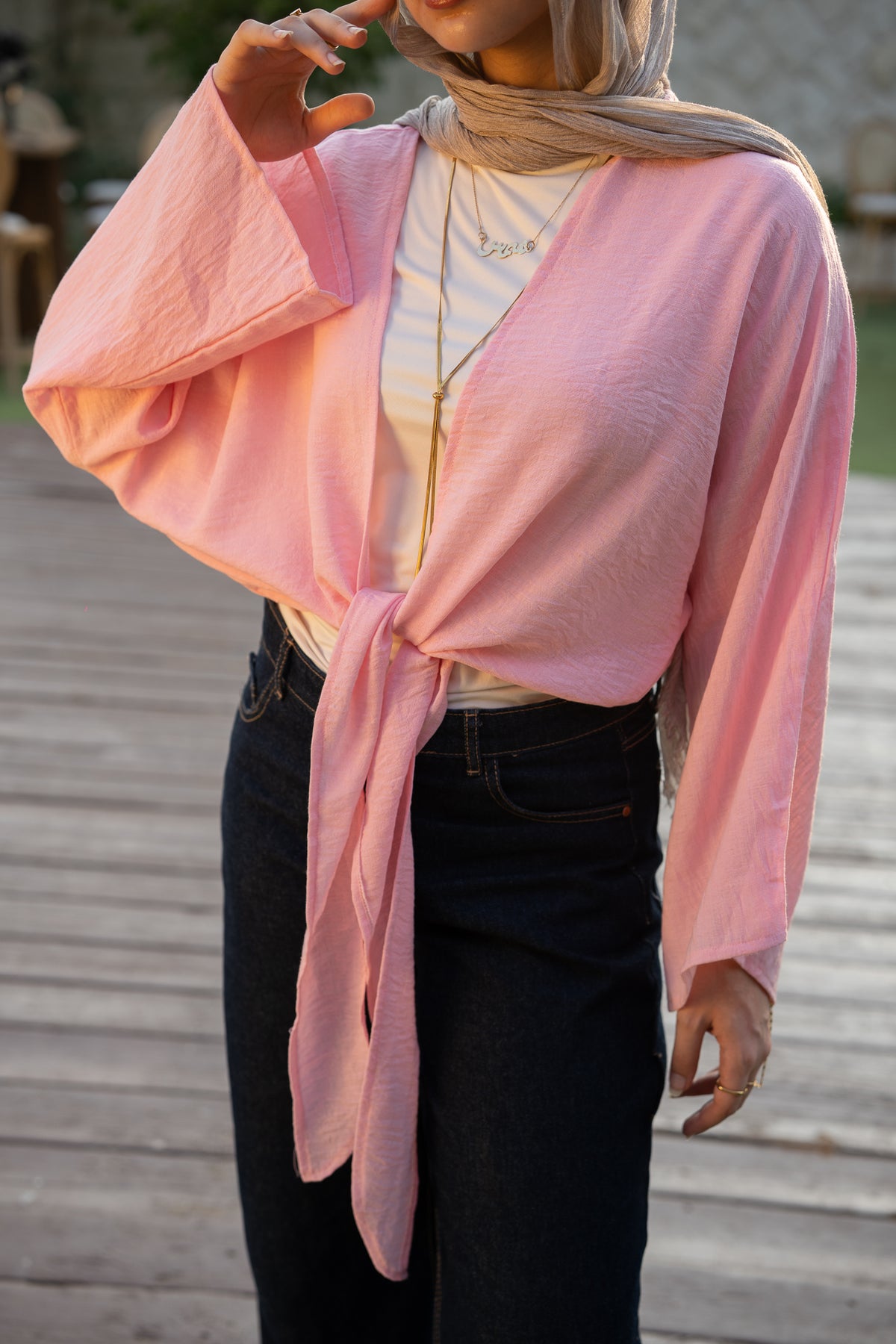 Wrap Blouse